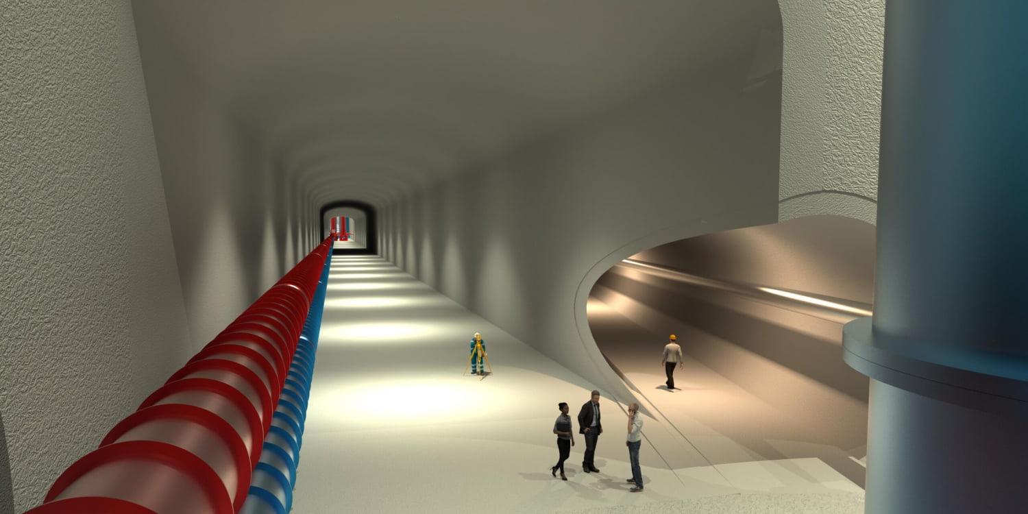 Impressionen des Einstein-Teleskops